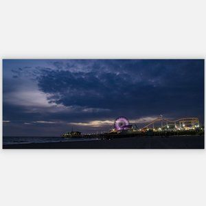 Santa Monica Pier. High resolution canvas print